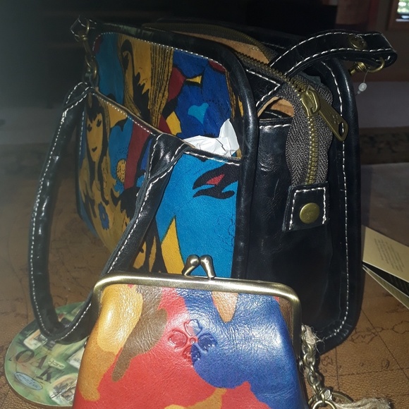 Patricia Nash Handbags - NWT Patricia Nash Modchild Purse and Coin Wallet